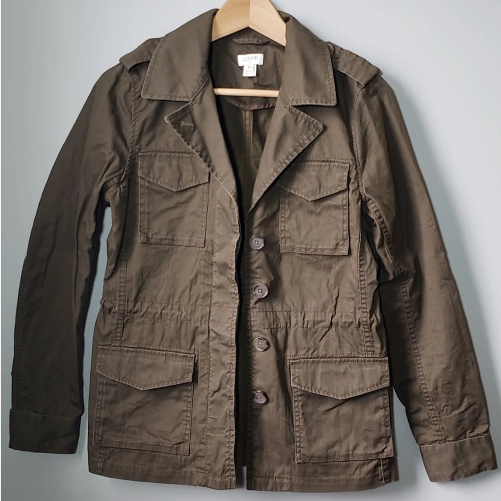 J. Crew Classic Women's Utility Jacket - sz XS - Picture 2 of 12